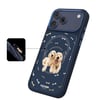 Apple iPhone 17 Pro Max Kılıf M-safe Şarj Özellikli 3D Baskılı Tasarım Mutural The Dog Serisi Kapak
