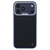 Apple iPhone 17 Pro Max Kılıf M-safe Şarj Özellikli O-Ring Kajsa Carbon Fiber Serisi Kapak