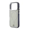 Apple iPhone 17 Pro Max Kılıf Mercedes Benz Orjinal Lisanslı M-safe Şarj Özellikli Saydam Yüzey İkonik 3D Metal Logolu Kapak
