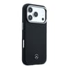 Apple iPhone 17 Pro Max Kılıf Mercedes Benz Orjinal Lisanslı M-safe Şarj Özellikli 3D Metal Logolu Wrap Wood Deri Kapak