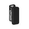 Apple iPhone 17 Pro Max PU Kartlıklı Kapaklı Amazingthing Glamour Foilo Serisi Kılıf