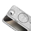 Apple iPhone 17E Kılıf M-safe Şarj Özellikli Parlayan Simli Zore Okso Kapak