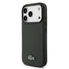 Apple iPhone 18 Pro Kılıf Lacoste Orjinal Lisanslı M-safe Şarj Özellikli PU Pike Desenli Metal Logolu Kapak