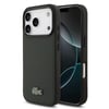 Apple iPhone 18 Pro Kılıf Lacoste Orjinal Lisanslı M-safe Şarj Özellikli PU Pike Desenli Metal Logolu Kapak