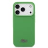 Apple iPhone 18 Pro Kılıf Lacoste Orjinal Lisanslı M-safe Şarj Özellikli PU Pike Desenli Metal Logolu Kapak