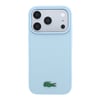 Apple iPhone 18 Pro Kılıf Lacoste Orjinal Lisanslı M-safe Şarj Özellikli PU Pike Desenli Metal Logolu Kapak