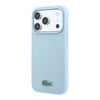 Apple iPhone 18 Pro Kılıf Lacoste Orjinal Lisanslı M-safe Şarj Özellikli PU Pike Desenli Metal Logolu Kapak