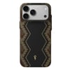 Apple iPhone 18 Pro Kılıf M-safe Şarj Özellikli Raptic Aramid Skin Scepter Serisi Karbon Kapak
