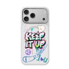 Apple iPhone 18 Pro Kılıf M-safe Şarj Özellikli 3D Baskılı Tasarım Mutural Graffiti Serisi Kapak