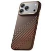Apple iPhone 18 Pro Kılıf M-safe Şarj Özellikli Raptic Aramid Skin Serenity Serisi Karbon Kapak