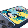 Apple iPhone 18 Pro Kılıf M-safe Şarj Özellikli 3D Baskılı Tasarım Mutural Graffiti Serisi Kapak