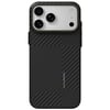 Apple iPhone 18 Pro Kılıf M-safe Şarj Özellikli 600D Metal Kamera Çerçeveli Raptic Aramid Karbon Fiber Geotik Serisi Kapak