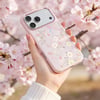 Apple iPhone 18 Pro Kılıf M-safe Şarj Özellikli Çiçek Tasarımlı Mutural Flower Serisi Kapak