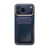 Apple iPhone 18 Pro Kılıf Raptic 2in1 Bundle Kit Aramid Skin Serenity Serisi Kartlık ve Karbon Kapak