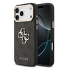 Apple iPhone 18 Pro Max Kılıf Guess Orjinal Lisanslı Gold Metal Kamera Çerçeveli 4G Desenli Metal Büyük 4G ve Yazı Logolu Kapak