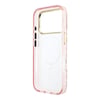 Apple iPhone 18 Pro Max Kılıf Guess Orjinal Lisanslı M-safe Şarj Özellikli Üçgen Logolu Simli Leopar Desenli Kapak