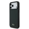 Apple iPhone 18 Pro Max Kılıf Lacoste Orjinal Lisanslı M-safe Şarj Özellikli PU Pike Desenli Metal Logolu Kapak