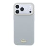 Apple iPhone 18 Pro Max Kılıf Lacoste Orjinal Lisanslı M-Safe Şarj Özellikli PVC Yarı Pike Desenli Arka Yüzey İkonik Timsah Dokuma Logolu Kapak
