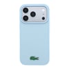 Apple iPhone 18 Pro Max Kılıf Lacoste Orjinal Lisanslı M-safe Şarj Özellikli PU Pike Desenli Metal Logolu Kapak
