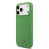 Apple iPhone 18 Pro Max Kılıf Lacoste Orjinal Lisanslı M-safe Şarj Özellikli PU Pike Desenli Metal Logolu Kapak