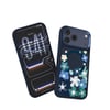 Apple iPhone 18 Pro Max Kılıf M-safe Şarj Özellikli Çiçek Tasarımlı Mutural Flower Serisi Kapak