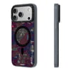 Apple iPhone 18 Pro Max Kılıf M-Safe Şarj Özellikli Youngkit Camouflage Sykell Serisi Kapak
