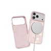 Apple iPhone 18 Pro Max Kılıf M-safe Şarj Özellikli Çiçek Tasarımlı Mutural Flower Serisi Kapak
