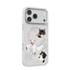 Apple iPhone 18 Pro Max Kılıf M-safe Şarj Özellikli 3D Baskılı Tasarım Mutural The Cat Serisi Kapak