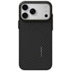 Apple iPhone 18 Pro Max Kılıf M-safe Şarj Özellikli 600D Metal Kamera Çerçeveli Raptic Aramid Fiber Karbon Geotik Serisi Kapak