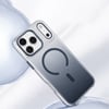 Apple iPhone 18 Pro Max Kılıf M-safe Şarj Özellikli Sararmaya Karşı Dayanıklı Mutural Icesense Serisi Kapak