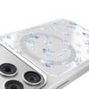 Apple iPhone 18 Pro Max Kılıf M-safe Şarj Özellikli Çiçek Tasarımlı Mutural Flower Serisi Kapak