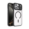 Apple iPhone 18 Pro Max Kılıf Wireless Şarj Özellikli Zore Krom M-safe Silikon Kapak