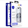 Apple iPhone 18 Pro Max Mohseven M7 Privacy Sapphire Coating Temperli Cam Ekran Koruyucu + Kolay Uygulama Aparatı