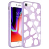 Apple iPhone 7 Kılıf Kamera Korumalı Desenli Sert Silikon Zore Epoksi Kapak