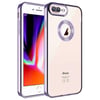Apple iPhone 7 Plus Kılıf Kamera Korumalı Logo Gösteren Zore Omega Kapak