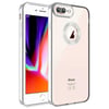 Apple iPhone 8 Plus Kılıf Kamera Korumalı Logo Gösteren Zore Omega Kapak