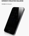 Apple iPhone SE 2020 Zore Kor Privacy Cam Ekran Koruyucu