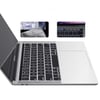 Apple Macbook 16' Touch Bar A2141 Zore Klavye Koruyucu Şeffaf Silikon Ped