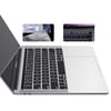 Apple Macbook 16' Touch Bar A2141 Zore Klavye Koruyucu Şeffaf Silikon Ped