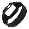 Apple Watch 10 46mm KRD-142 Airbag Tasarımlı Kasa Koruyuculu Silikon Kordon