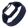 Apple Watch 10 46mm KRD-142 Airbag Tasarımlı Kasa Koruyuculu Silikon Kordon