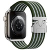 Apple Watch 10 46mm Zore KRD-133 Naylon Kumaş Hasır Örgülü Kordon