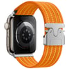 Apple Watch 10 46mm Zore KRD-133 Naylon Kumaş Hasır Örgülü Kordon
