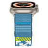 Apple Watch 10 46mm Zore KRD-154 Naylon Kumaş Hasır Örgülü Kordon