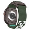 Apple Watch 10 46mm Zore KRD-154 Naylon Kumaş Hasır Örgülü Kordon