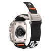Apple Watch 10 46mm Zore KRD-154 Naylon Kumaş Hasır Örgülü Kordon