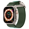 Apple Watch 10 46mm Zore KRD-154 Naylon Kumaş Hasır Örgülü Kordon