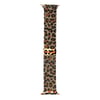 Apple Watch 40mm Zore KRD-01 Leopar Desenli Metal Kordon