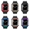 Apple Watch 40mm Zore KRD-88 Sert PC Kasa Koruyuculu Silikon Kordon