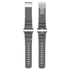 Apple Watch 42mm Zore KRD-145 Metal Tokalı Silikon Kordon
